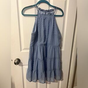 Light blue/periwinkle a line dress